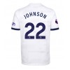 Tottenham Hotspur Brennan Johnson #22 Hjemmedrakt 2023-24 Kortermet